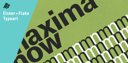 Maxima Now Pro Font Poster 4