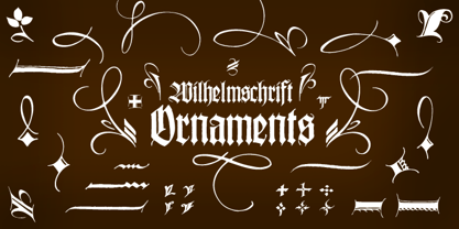 Wilhelmschrift Font Poster 2