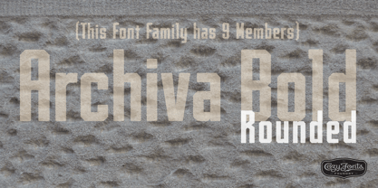 Archiva Font Poster 4