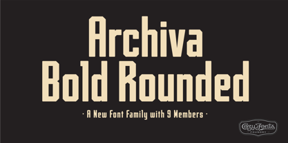 Archiva Font Poster 18