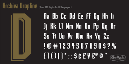 Archiva Font Poster 38