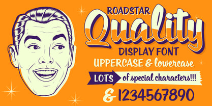 Roadstar Font Poster 1