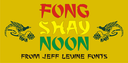 Fong Shay Noon JNL Fuente Póster 1