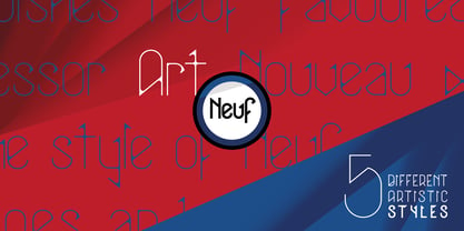 Neuf Font Poster 3
