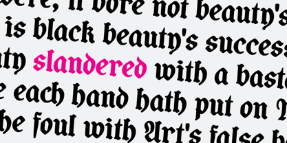 Coop Blackletter Font Poster 6