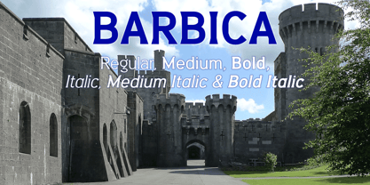 Barbica Font Poster 4