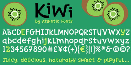 Kiwi Fuente Póster 3