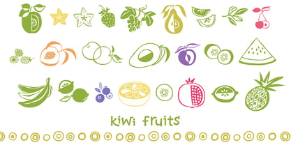 Kiwi Font Poster 6