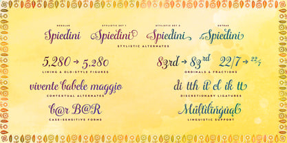 Ciao Bella Font Poster 3