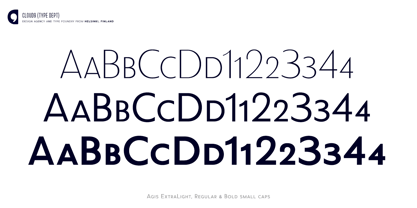 Agis Font Poster 13