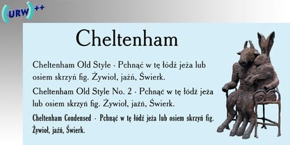 Cheltenham Old Style Font Poster 1
