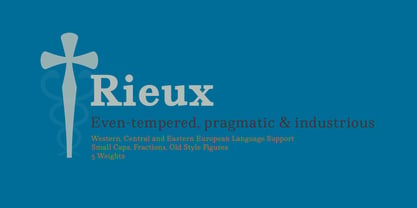 Rieux Font Poster 1