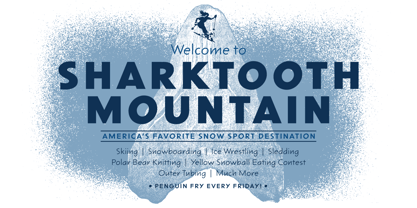 Sharktooth Font Poster 2
