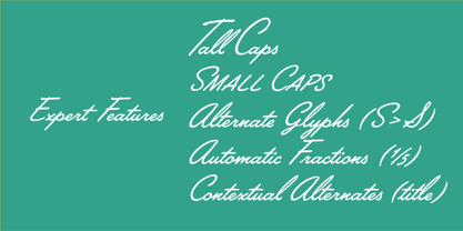 Lakeside Font Poster 3