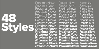 Proxima Nova Font Poster 5
