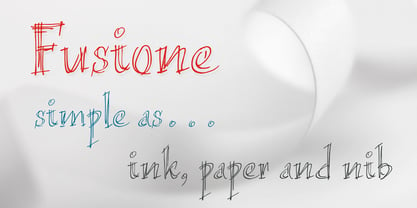 Fusione Font Poster 3