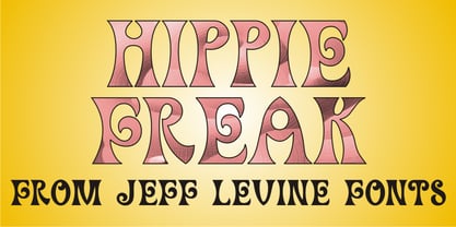 Hippie Freak JNL Font Poster 1