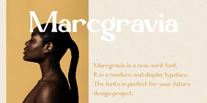 Marcgravia Font Poster 2