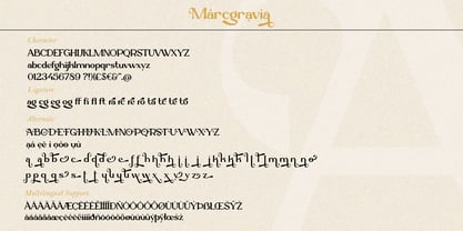 Marcgravia Font Poster 10
