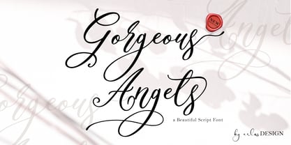 Gorgeous Angels Font Poster 1