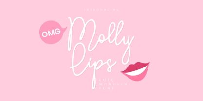 Molly Lips Fuente Póster 1