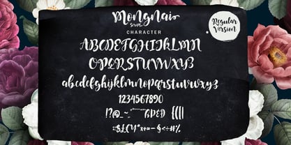 Mongnai Script Font Poster 4