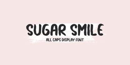 Sugar Smile Font Poster 1