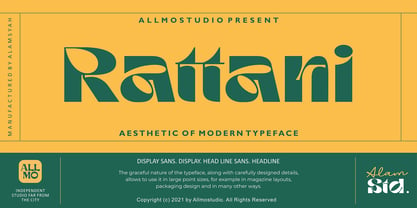 Rattani Font Poster 1