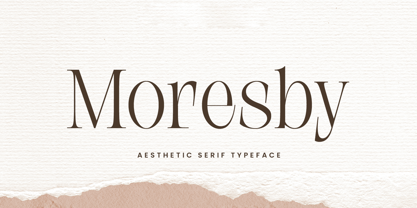 Moresby Font Poster 1