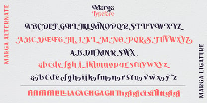 Marga Font Poster 8