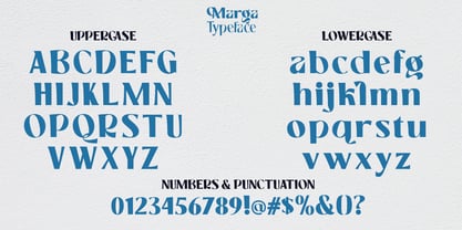 Marga Font Poster 4