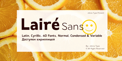 Laire Sans Font Poster 1