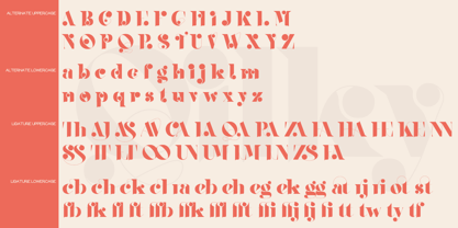 Qilky Font Poster 13