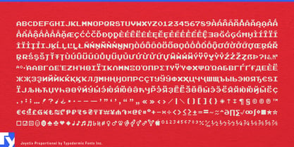 Joystix Font Poster 5