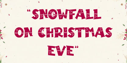 Christmas Dream Font Poster 6