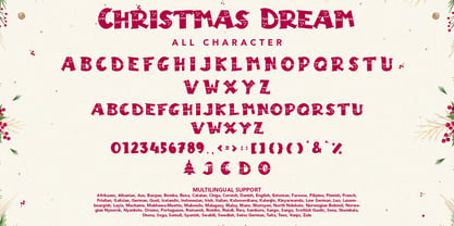 Christmas Dream Font Poster 8