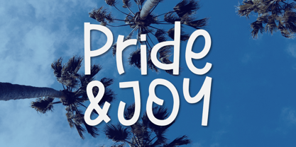 Pride And Joy Font Poster 1