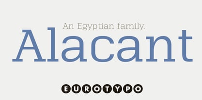 Alacant Font Poster 1