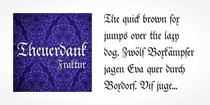 Theuerdank Fraktur Pro Font Poster 4