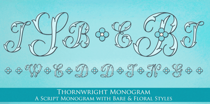 MFC Thornwright Monogram Fuente Póster 5