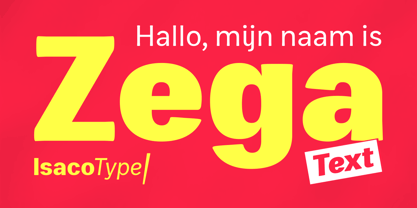 Zega Text Police Poster 1