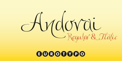 Andovai Font Poster 1