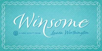 Winsome Font Poster 1