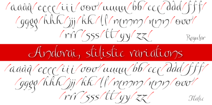 Andovai Font Poster 2