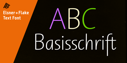 ABC Basisschrift Font Poster 1