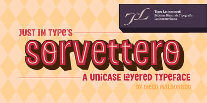 Sorvettero Font Poster 11