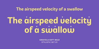 Graviola Soft Font Poster 7