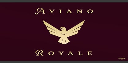 Aviano Royale Font Poster 1