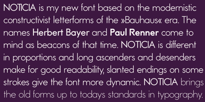 Noticia Font Poster 4