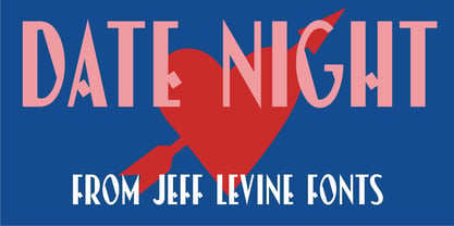 Date Night JNL Font Poster 1